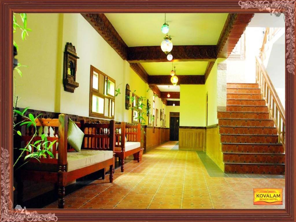 Kovalam Beach Hotel Exterior foto